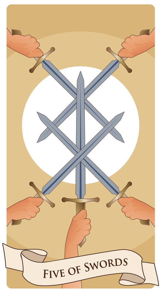 Five swords