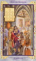 Артурианская Легенда Legend The Arthurian Tarot