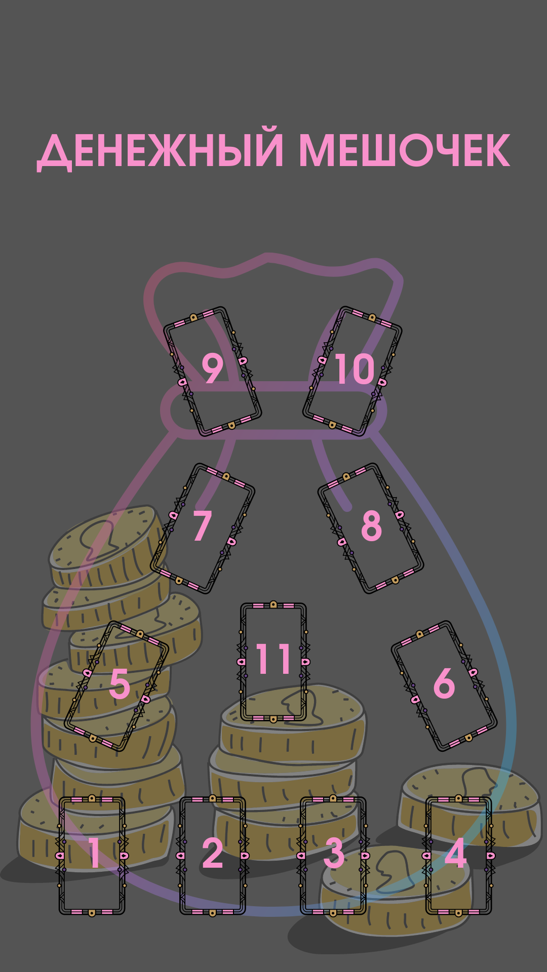 Расклад таро Денежный мешочек